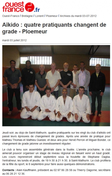 Ouest France 3-7-2012